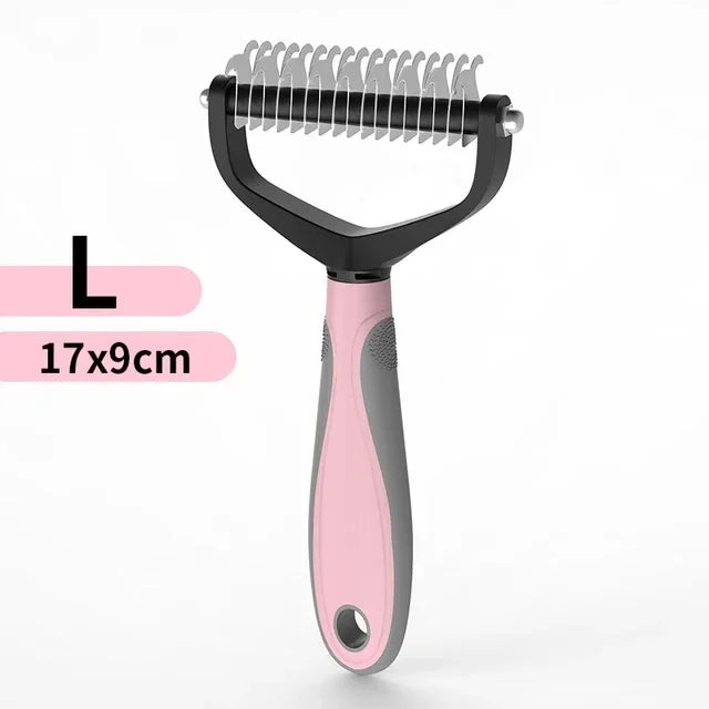 Double-Sided Pet Grooming Brush