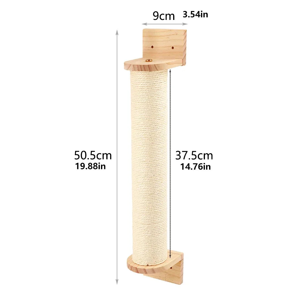 Wall Mounted Cat Scratching Post