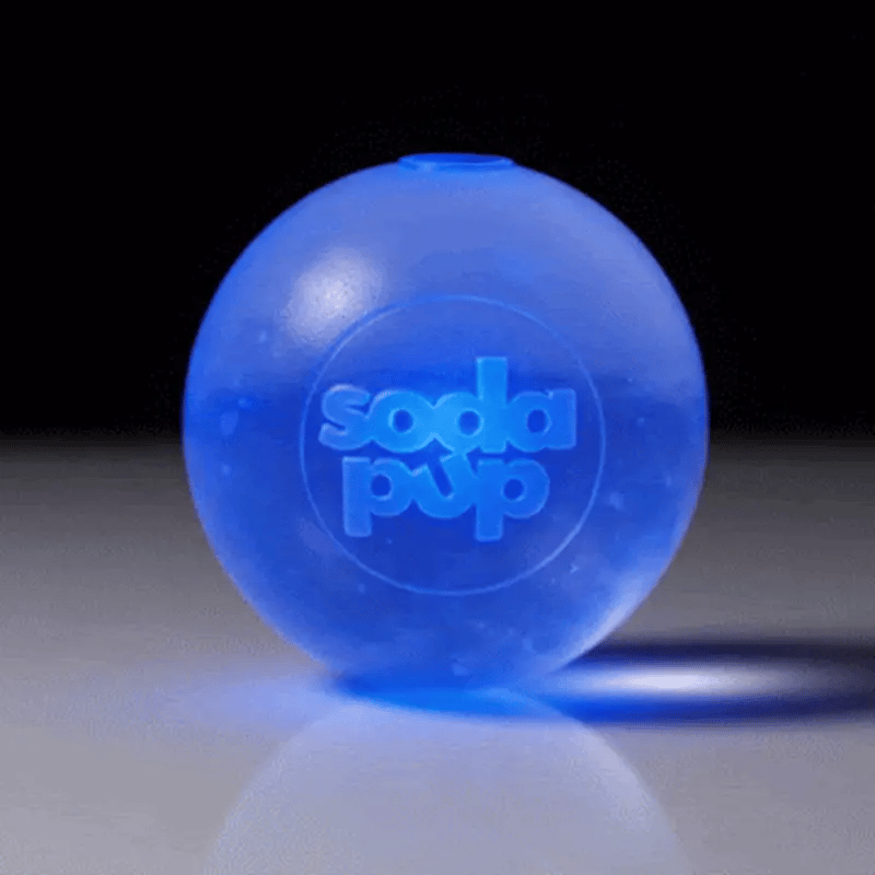Strobe Ball Light-Up Dog Toy