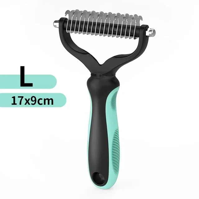 Double-Sided Pet Grooming Brush