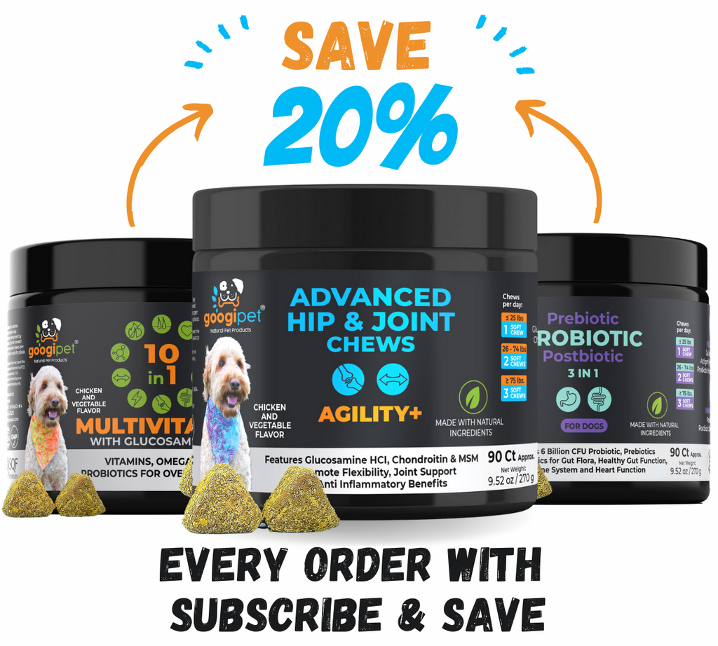 Agility+ Advanced Hip and Joint Chews for Dogs