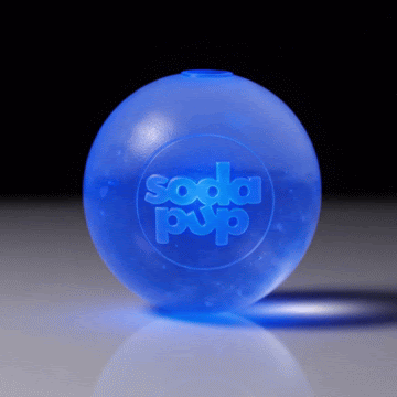 Strobe Ball Light-Up Dog Toy